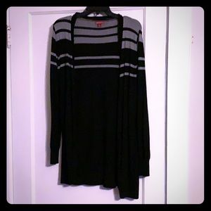 Striped cardigan